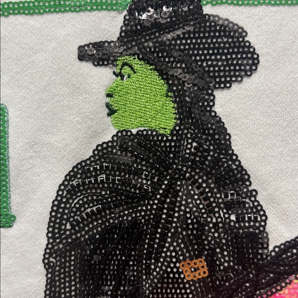 QUEEN OF SPARKLES x WICKED crewneck sweatshirt - Picture 5 of 8